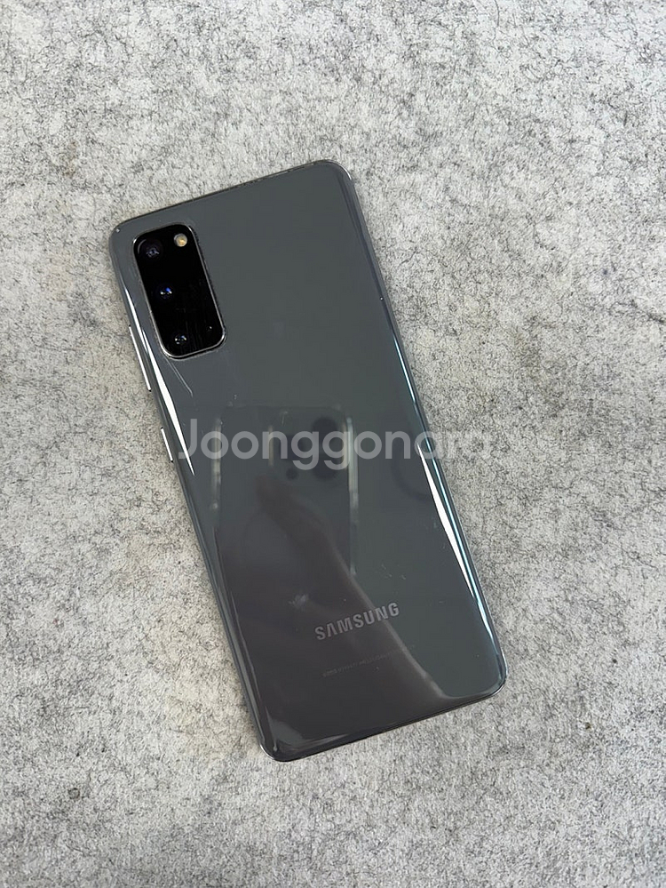 갤럭시S20 그레이 128G 미파손 깨끗한 가성비 단말기 서브용 추천 상태꿀 11만 판매해요--0