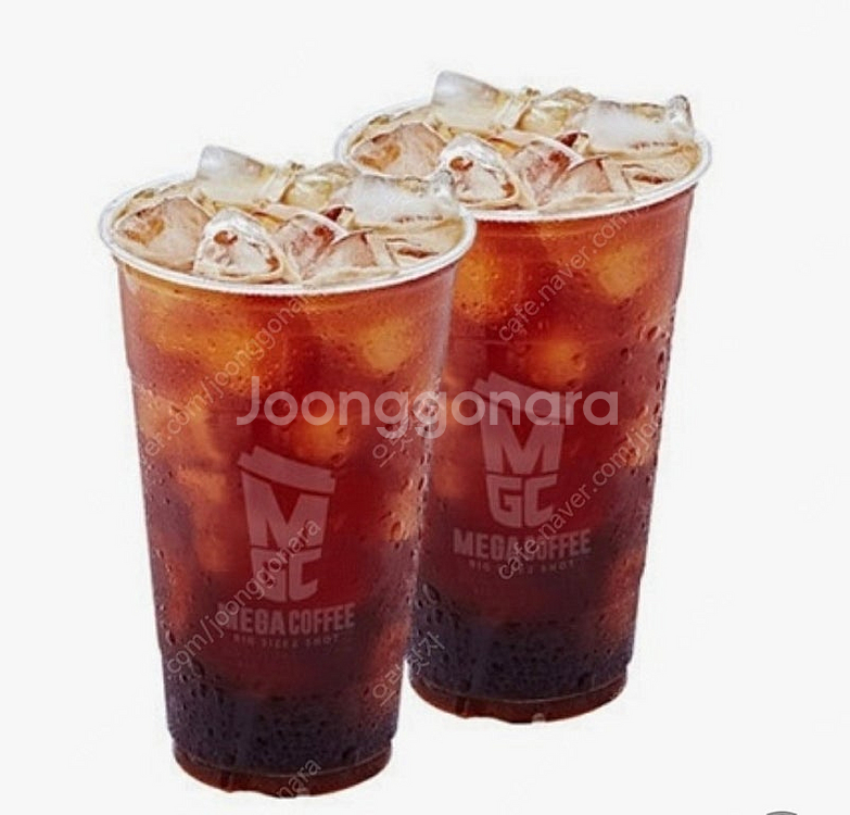 메가 아메리카노2잔 4000짜리 오늘까지--0