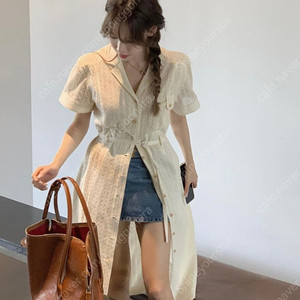 앤유 데일스포드 벨티드 레이스 사파리 원피스 환승연애 이나연 솔로지옥 이시안 원피스