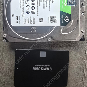 씨게이트 2TB HDD, 삼성 SSD 256G