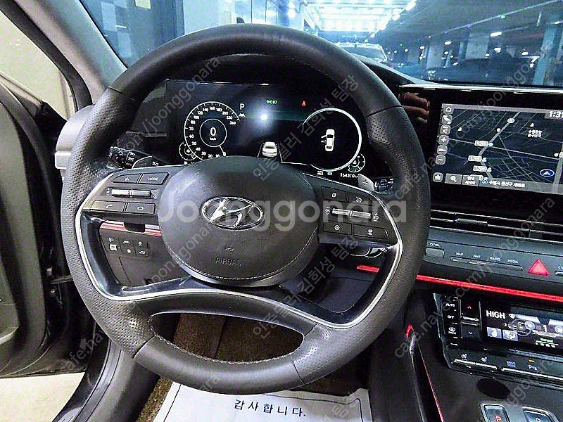 더뉴 그랜저IG 중고 그랜저 중고 가격 검정색 2020...--9