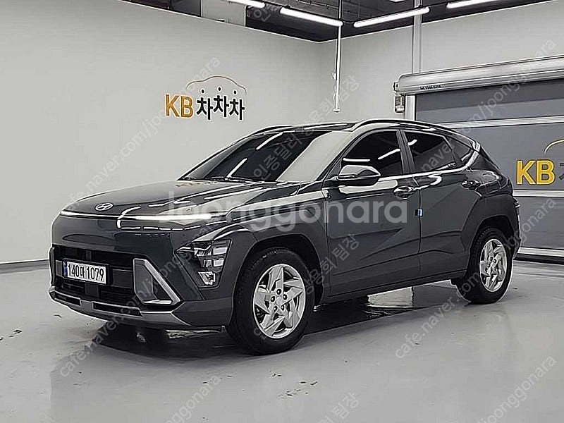 현대 코나 중고 디올뉴 코나 중고자동차 회색 2024년...--0