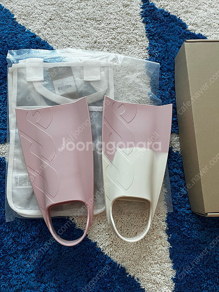 후그 수영 오리발 숏핀 피터핀 2xs 운포 가방 포함--0