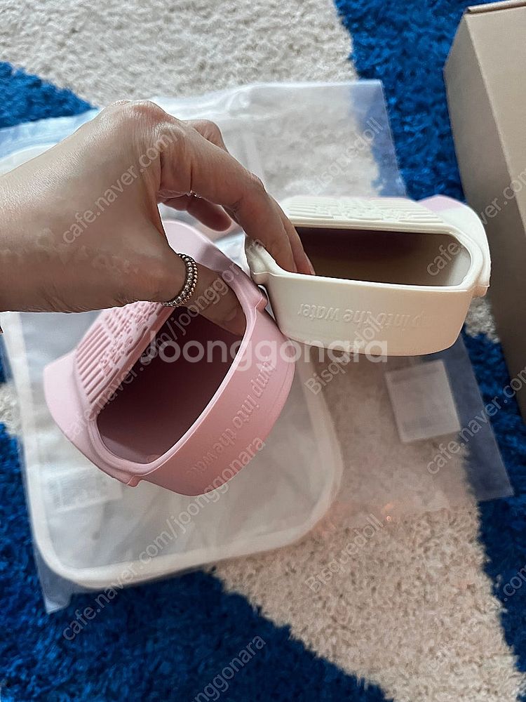 후그 수영 오리발 숏핀 피터핀 2xs 운포 가방 포함--2