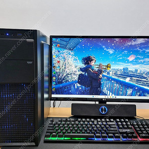 최신 9세대 게이밍 I5 9600KF/GTX950/RAM16/LG24모니터 컴퓨터 PC 풀세트 판매해요