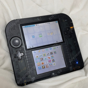 [2DS] 닌텐도 2DS 식빵 클리어 블랙