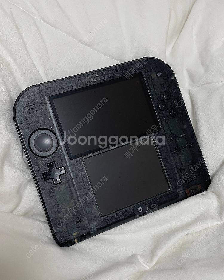 [2DS] 닌텐도 2DS 식빵 클리어 블랙--1