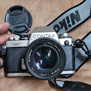 콘탁스 60주년기념바디와렌즈 50/1.4