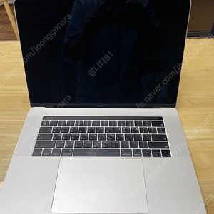 맥북 프로 15인치(2019, ssd 256, 배터리 신품 교체, 싸이클 16, 배터리 100%)