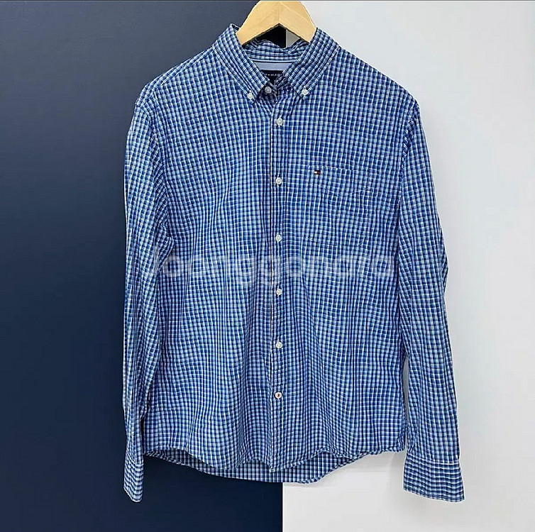 (E-98) TOMMY HILFIGER 타미힐피거 셔츠--0