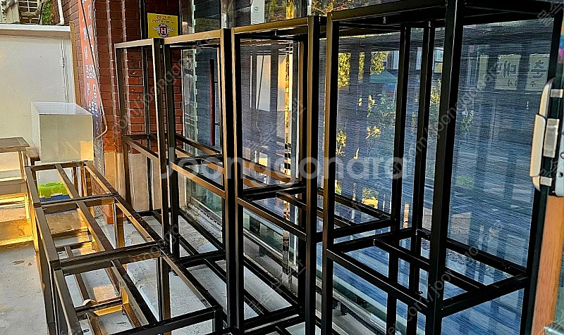 분체도장 철제축양장 팝니다(45큐브, 2자광폭, 3자광폭, 4자광폭 1단&2단)--7