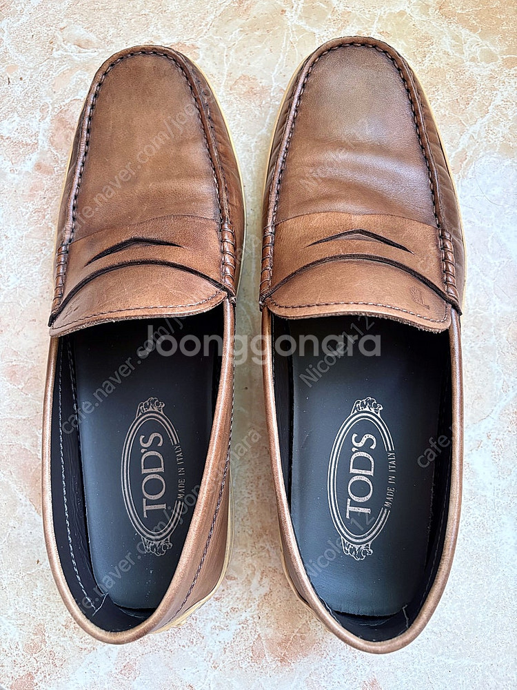 남성 TOD'S (토즈) 드라이빙 로퍼 판매합니다 (사...--2