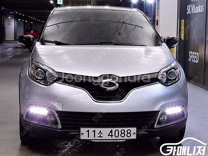 [르노코리아(삼성)]QM3 디젤 1.5 RE 시그니처 소닉 레드 | 2015 | 116,348km년식 | 은색 (은...--2