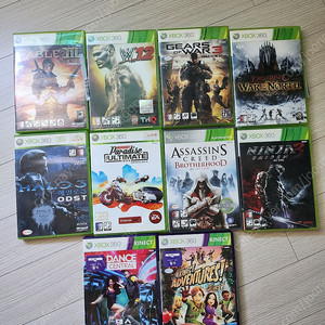 xbox360 게임 10종 일괄 팝니다.