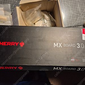 체리키보드 mx board 3.0s rgb 갈축/흰색