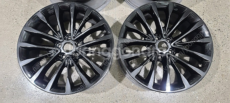 bmw 520D 럭셔리 G30 고스트크롬 18인치 순정...--2