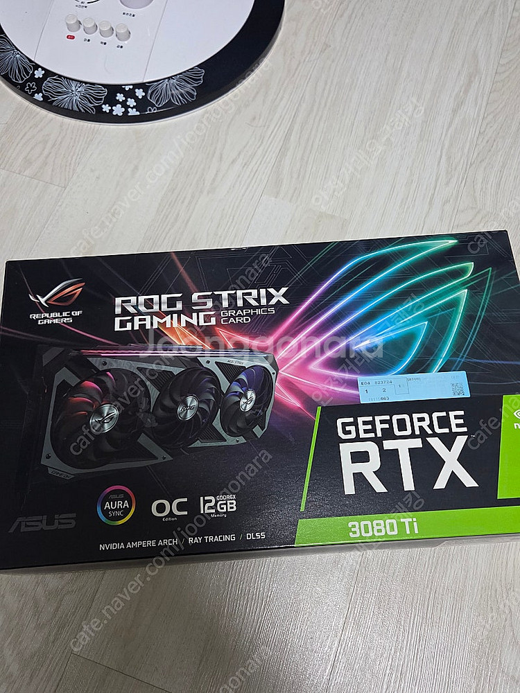 asus 로그스트릭스 3080ti 상급판매합니다.--5
