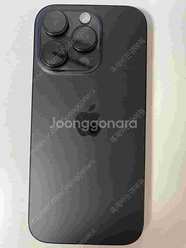 아이폰 16 pro 자급제 128GB 블랙--4