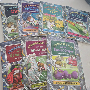 Commander toad7권,binky5권,roald dahl,alvin ho,wayside school,kitty등 일괄