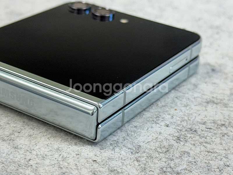 갤럭시Z플립5 민트 256G 24년8월개통 미파손 무잔...--7