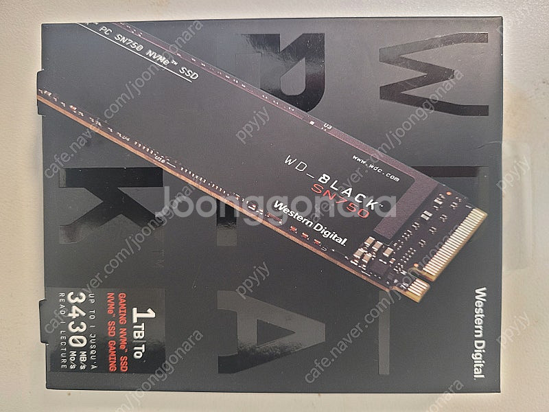 WD BLACK SN750 M.2 NVMe 1TB 팝니...--0