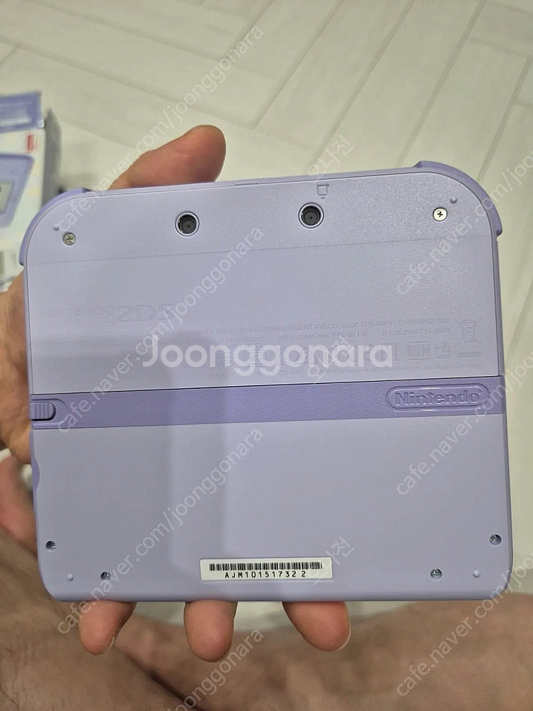 닌텐도2DS 라벤더 일판 + 소프트5종--4