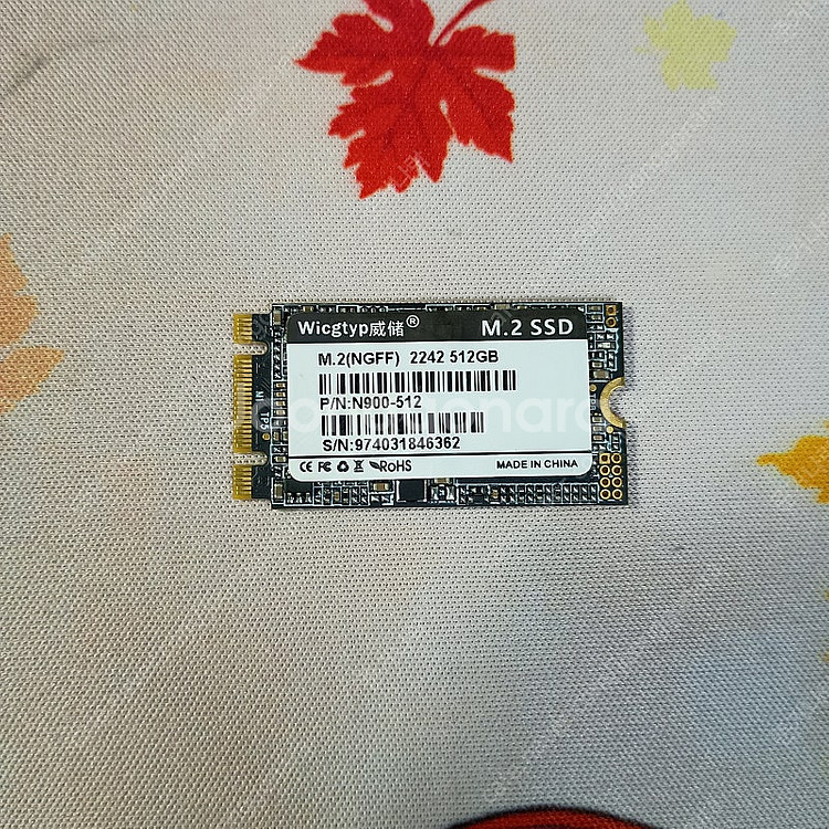 M.2 SATA 512GB SSD 팔아요--0