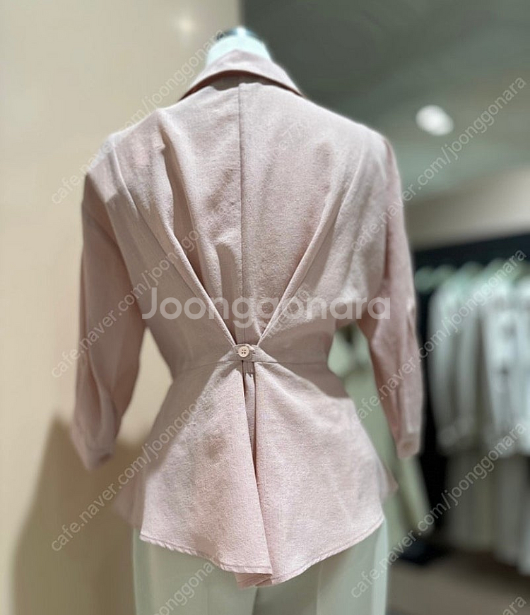 KL 핑크 블라우스--1