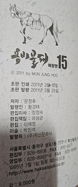 용비불패 애장판 판매합니다.--3