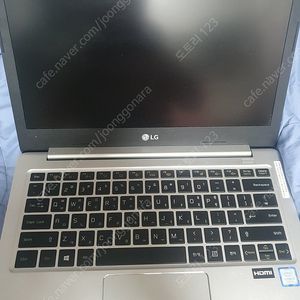 Lg 노트북 i3 7세대 13.3인치 부품용 13ud580-gx30k 18년 7월 제품