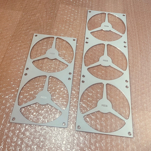 MEG 커스텀 화이트 팬그릴 120mm 140mm