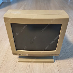 옛날 오래된 구형 모니터 80년대 삼성 레트로 빈티지