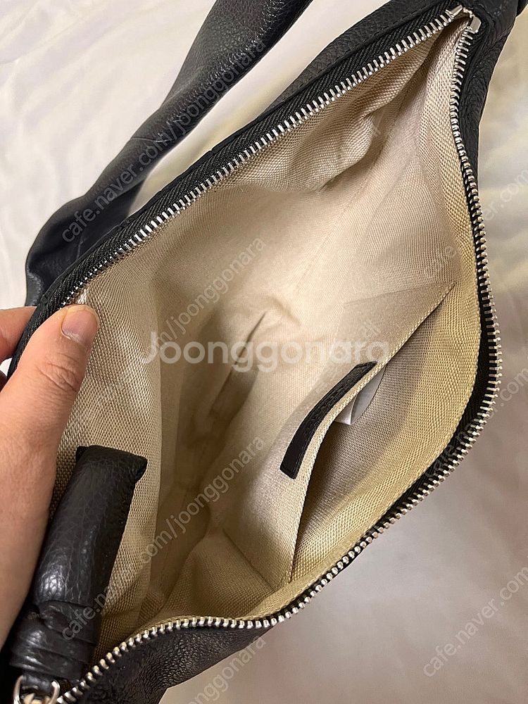 르메르 크로와상 범백 그레인드 소가죽 다크초코 컬러 스...--3