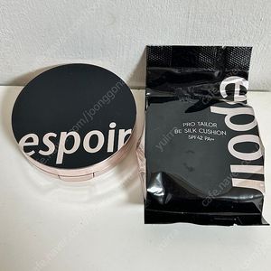 에스쁘아 비실크 쿠션 페탈 색상 케이스+리필 운포 만원/미개봉새상품