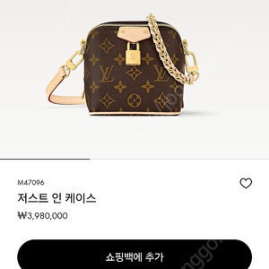 루이비통 저스트인케이스
