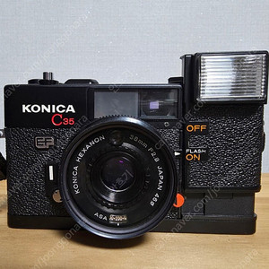 앤디워홀 카메라 / 코니카 C35 EF / Konica C35 EF (상태 및 외관 A급, 모든 기능정상작동)