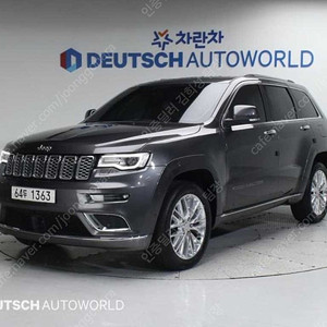 지프 그랜드 체로키 중고차 지프 그랜드체로키 중고 2017년식 77,772km 3.0 디젤 오버랜드 서밋 중고차 구입대행