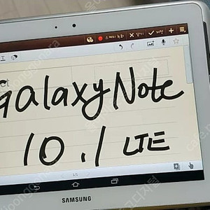 갤럭시노트10.1 LTE (E230) A급 S펜 포함 정상작동