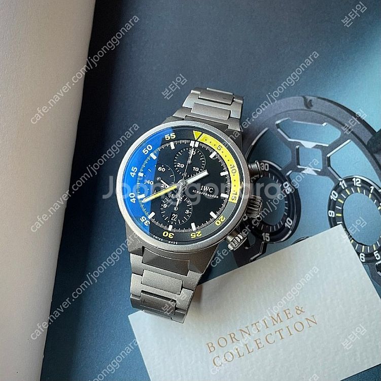 IW372301 372301 IWC 아쿠아타이머 크로노...--0
