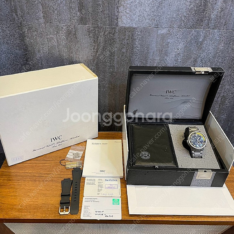 IW372301 372301 IWC 아쿠아타이머 크로노...--8