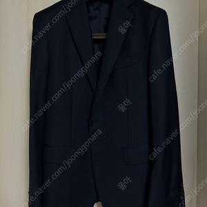 갤럭시 GX 네이비 울 솔리드 베이직 정장