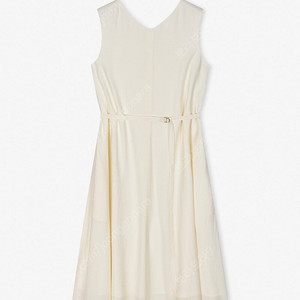 yuere 유에르 Elle V-Neck Dress (Ivory)