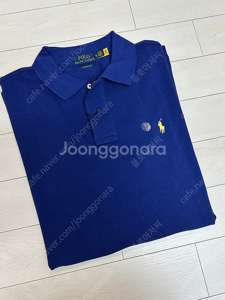[폴로 랄프로렌] 카라티 티셔츠 블루 XL 사이즈--0