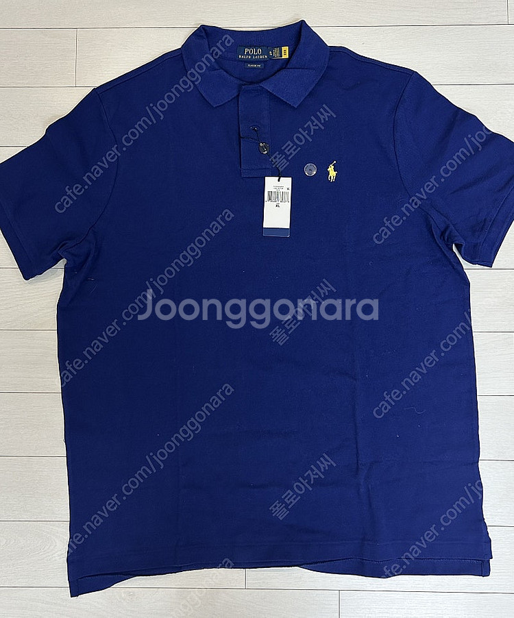 [폴로 랄프로렌] 카라티 티셔츠 블루 XL 사이즈--1