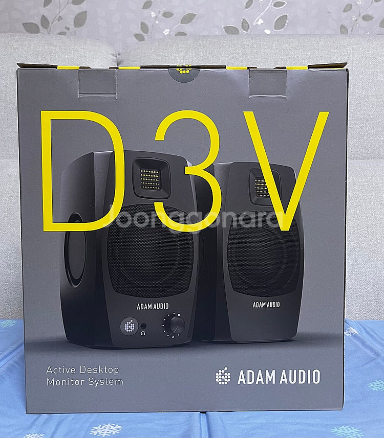 Adam D3V 스피커 블랙--0