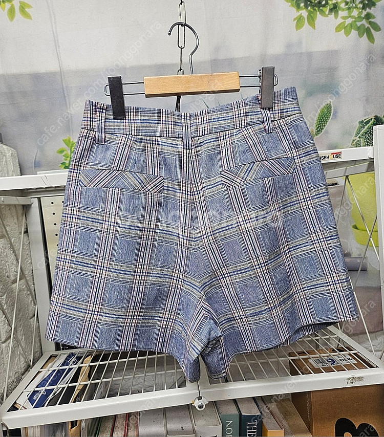 비비안웨스트우드 여성 린넨자켓 반바지 체크 66 캐쥬얼...--6