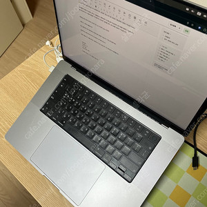 맥북프로 M1 MAX 16인치 32GB 1TB, cpu 10코어, gpu 24코어