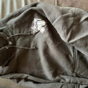 스투시 도미노 후드 블랙 20FW XL
