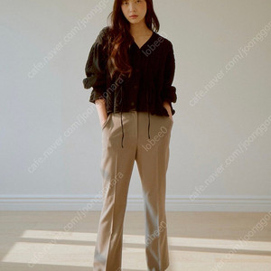 [새상품] 유어네임히얼 예슬이 슬랙스 21-01 SPRING / 카키 / S사이즈 / 기장 +4cm