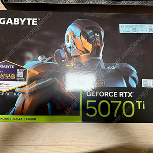 GIGABYTE] 지포스 RTX 5070 Ti WINDFORCE SFF D7 16GB 판매합니다